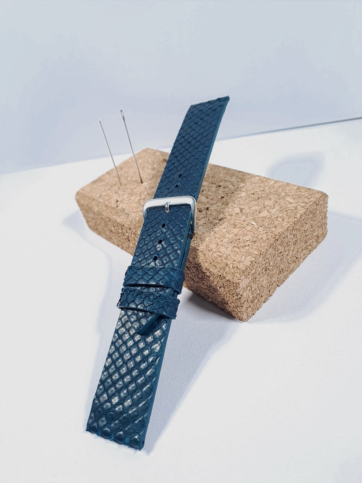 Curea ceas din piele de piton